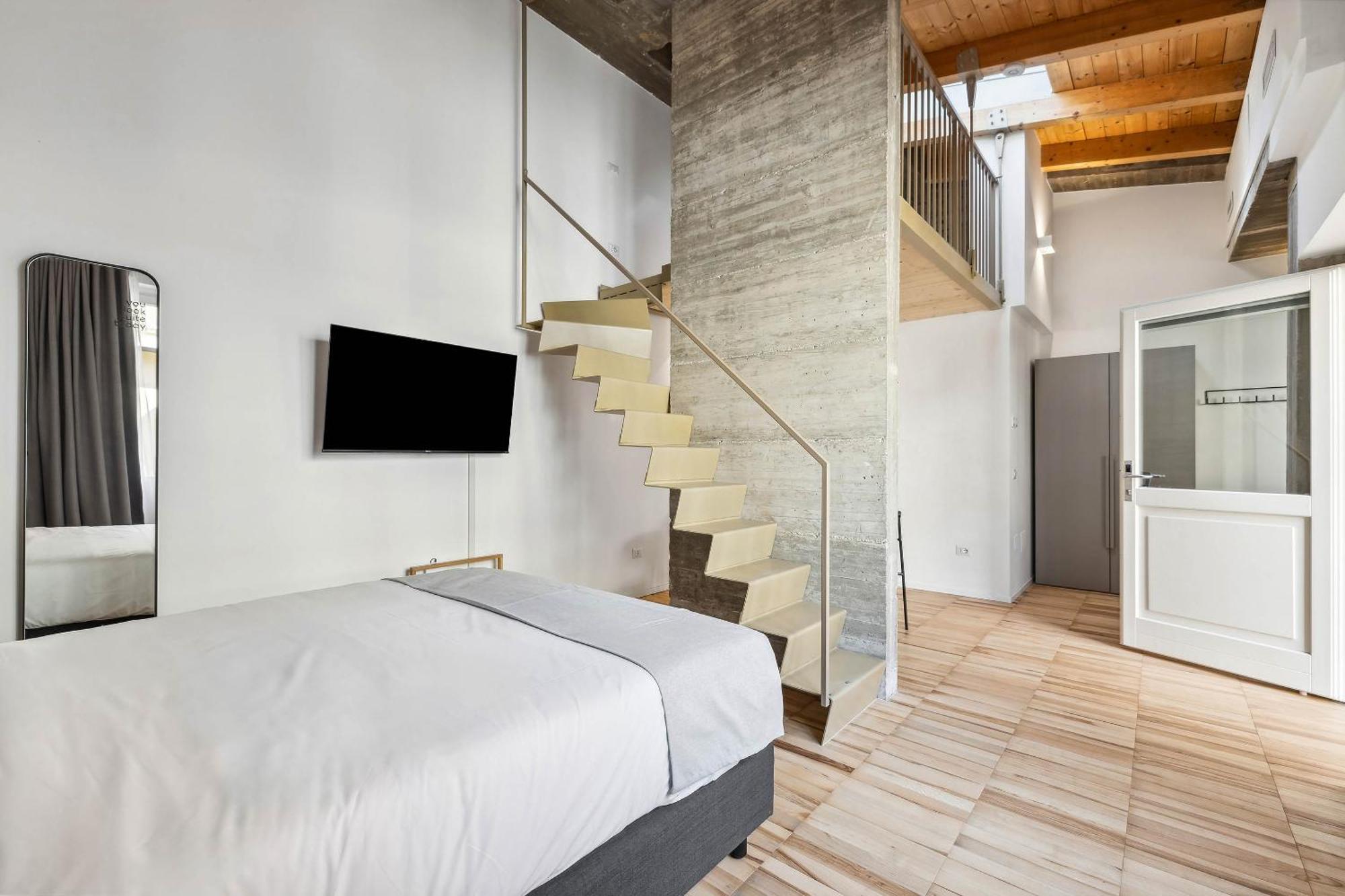 Limehome Rome Via Fortebraccio Room photo